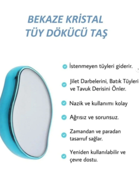 Liora Elysse Crystal Eraser Epilasyon Aleti Tüy Silgisi